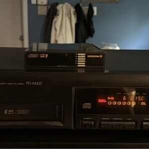 Pioneer Black Portable CD Player PD-M423